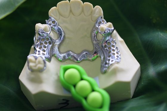 Struttura parziale del metallo della protesi dentaria di Co del Cr