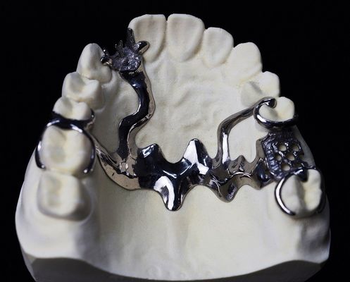 Struttura parziale del metallo della protesi dentaria di Co del Cr