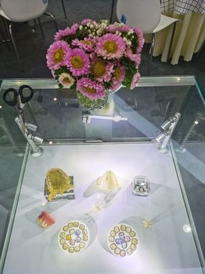 Estetica dentaria delle stelle della corona 5 del laboratorio di biossido di zirconio dentario della porcellana