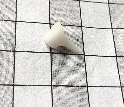 Posta e nucleo dentari ceramici completi di Trushine per la corona residua
